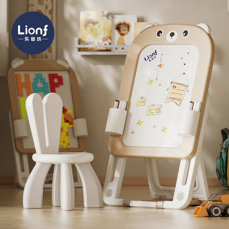 Leyingfang tablero de dibujo para niños soporte hogar tablero de graffiti magnético pintura juguete multifuncional pequeña pizarra tablero de escritura