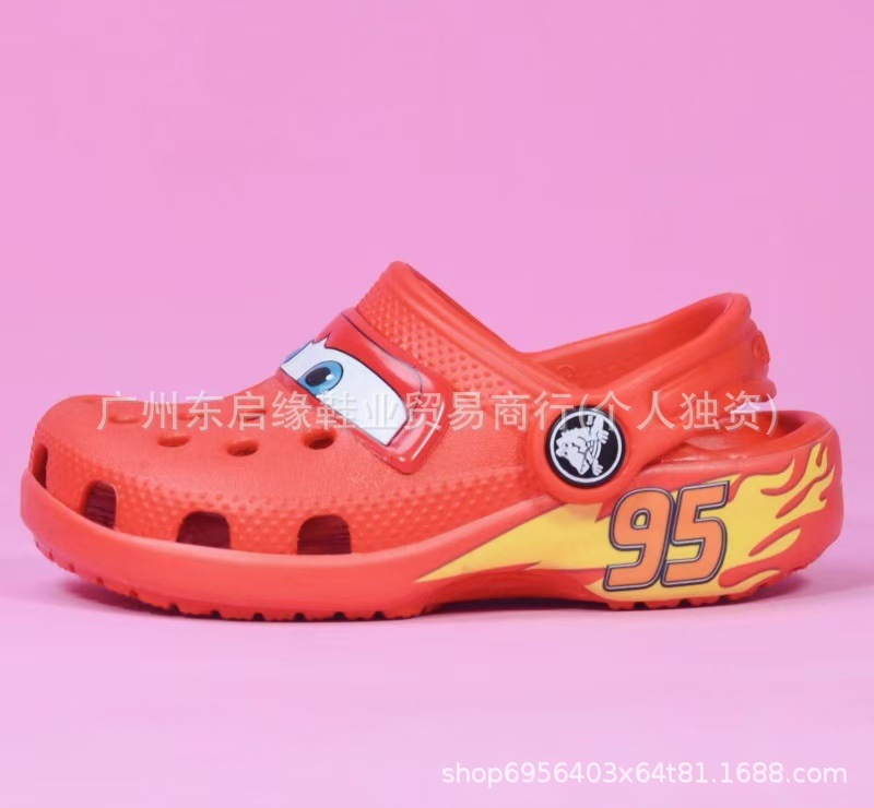 Cross2024 nuevos productos zapatos con agujeros para niños zapatos tridimensionales flores niños niñas zapatos frescos hogar ocio