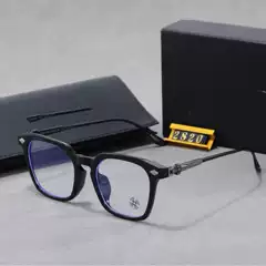 New Stylish Women's Anti-Blue Light Glasses - Retro Trendy UV Protection Clear Eyewear for Cross-Border Sales