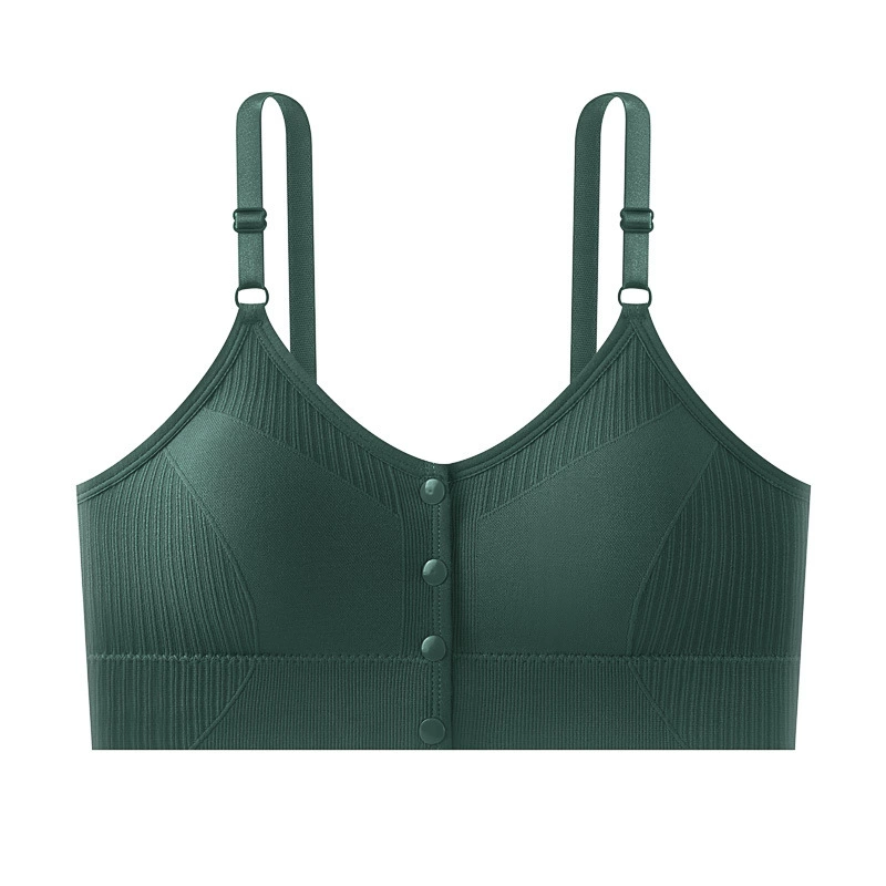 Underwear, push up bra, comfortable breathable wireless bra, beautiful back, front lock