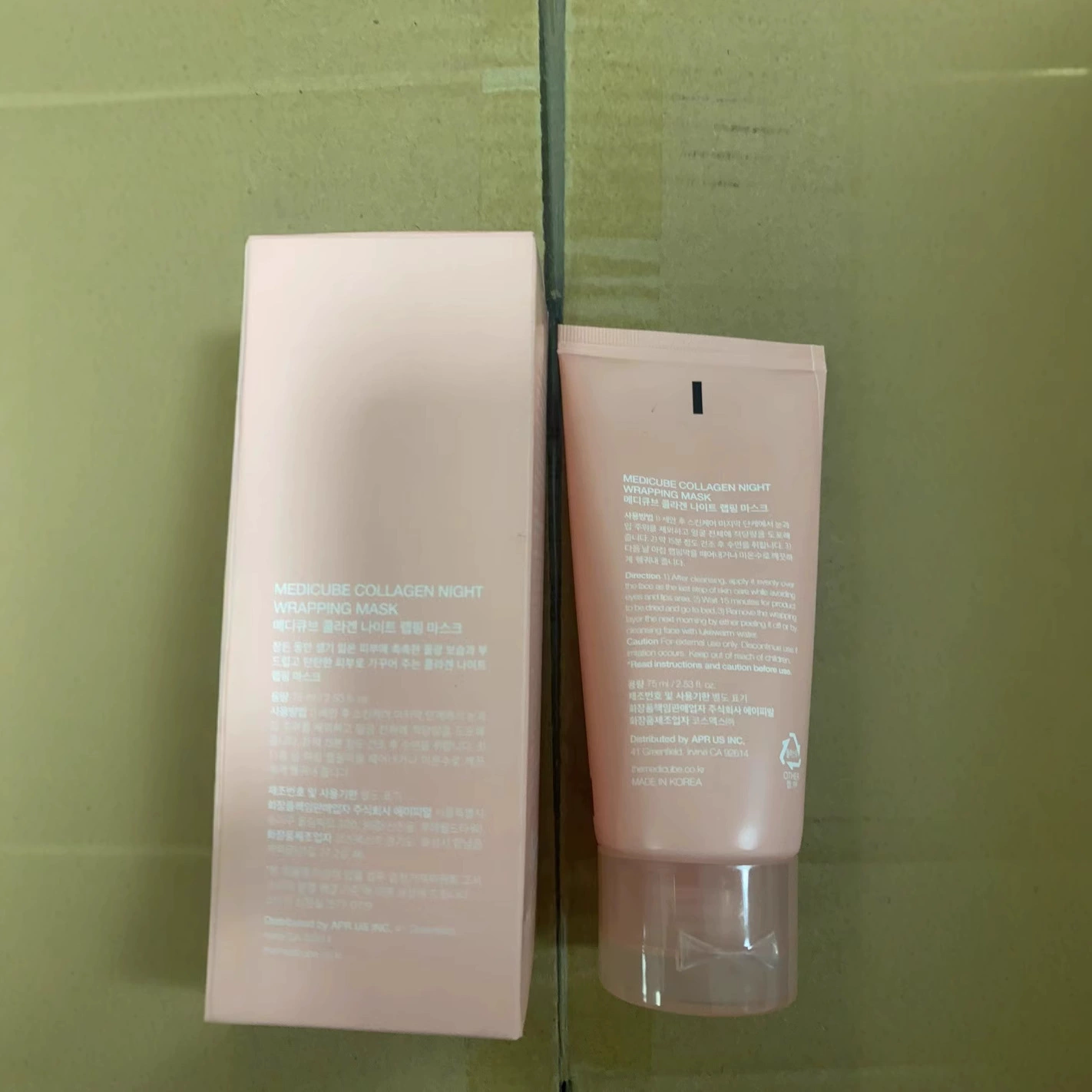 Medicube Collagen Overnight Pack Peel Mask коллаген обезвоженная маска