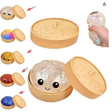 �羳��Ʒ Simulation steamed bun squishy toy stress relief