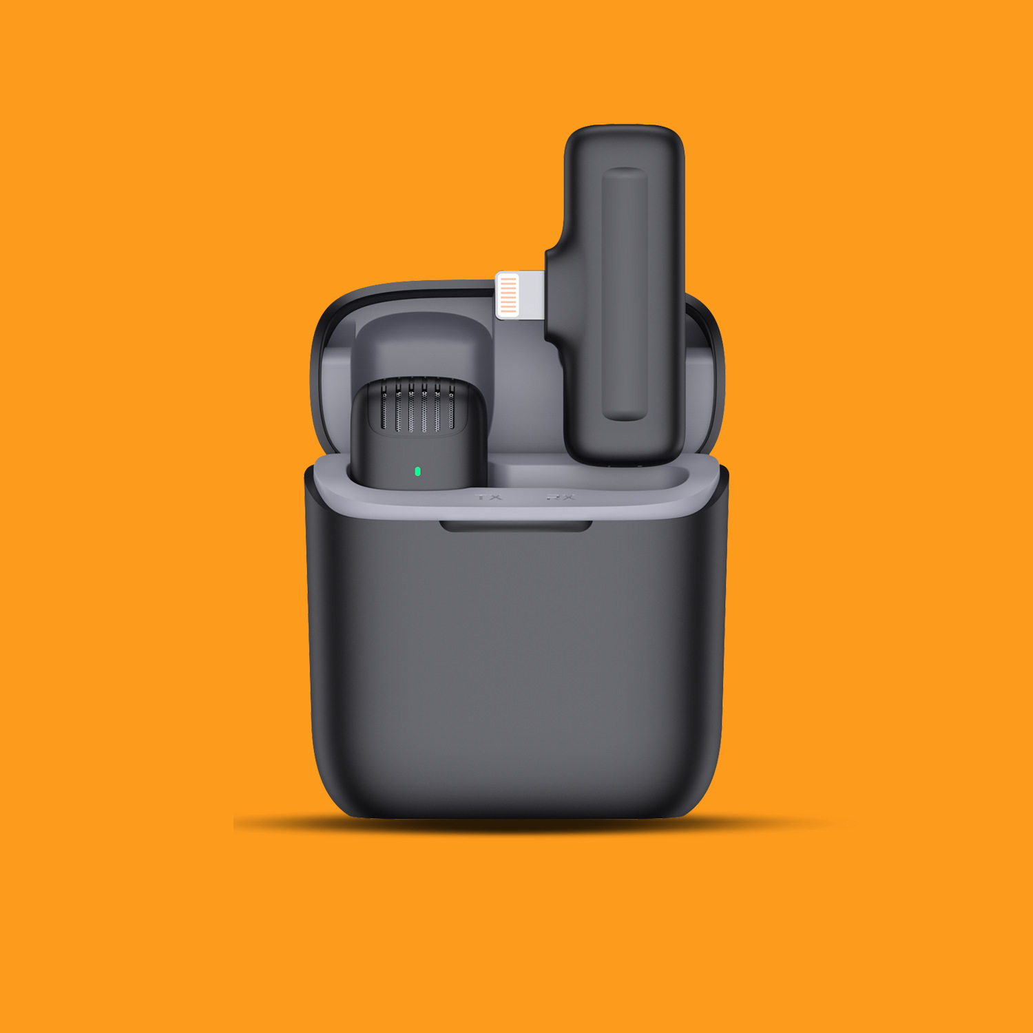 Micrófono de clip de cuello J13 transfronterizo teléfono móvil grabación al aire libre computadora karaoke en vivo mini radio reducción de ruido Micrófono inalámbrico