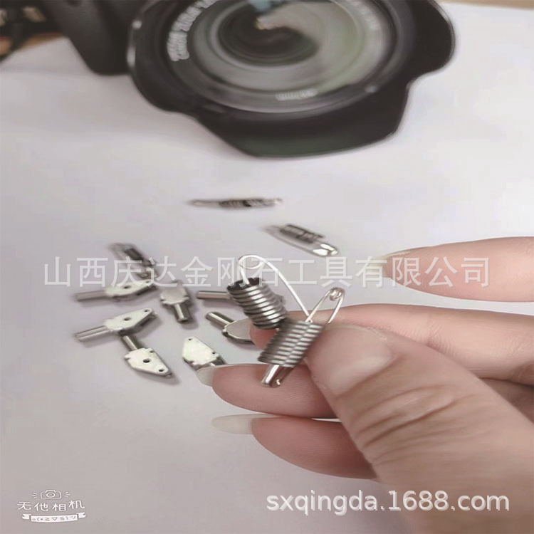 数控刀头带齿合金玻璃刀刀轮玻璃切割机刀轮DC玻璃刀轮精密