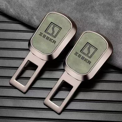 Other Automotive Safety Supplies buckle extender seatbelt - jikrypton-nappa-skin-friendly-leather-luminous-green-pair-set