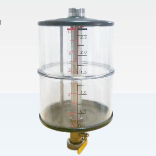 法比特44090H 43075H款抽接油机量杯 PC材质 高硼硅玻璃耐腐蚀