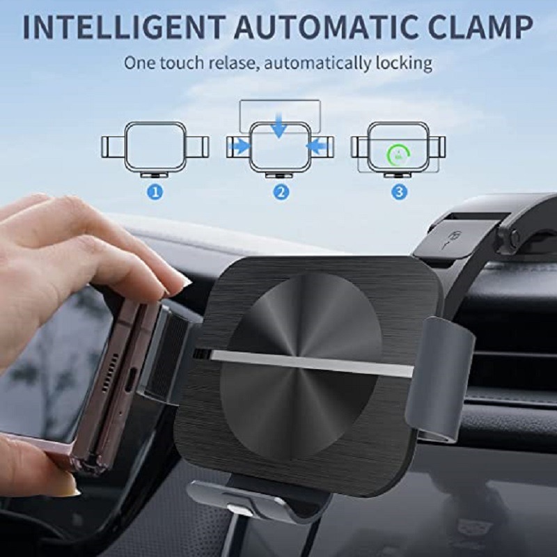 Transfronterizo S11 doble bobina para Samsung fold5/4/3/Xiaomi fold3 plegable pantalla teléfono móvil coche cargador inalámbrico