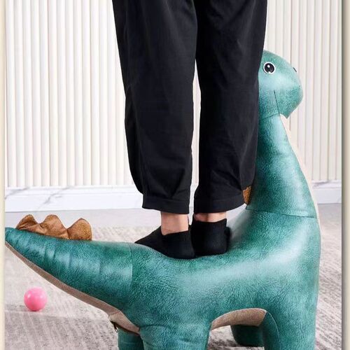 Factory Wholesale Dinosaur Horse Chair and Bench Animal Bench Children's Shoe Bench Balcony Creative Internet Famous Dinosaur Chair