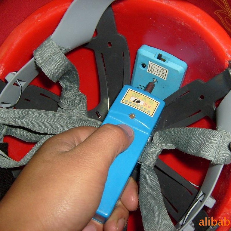 JD-35型安全帽近电报警器 高压报警器 电力线路施工报警器百鼎