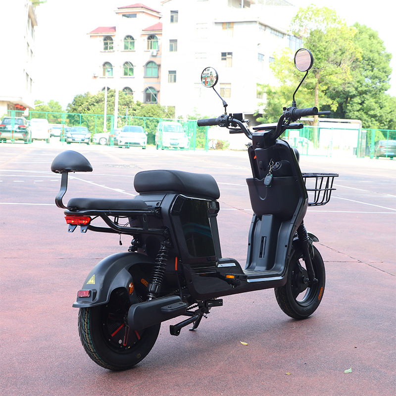 New national standard cross-border two-wheel electric car adult small electric bicycle double battery car factory wholesale electric motorcycle