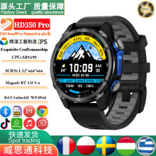 �羳HD350Pro�����ֱ�AMOLED��3ATM�˶���ˮ����ͨ���ֱ���ǿ��