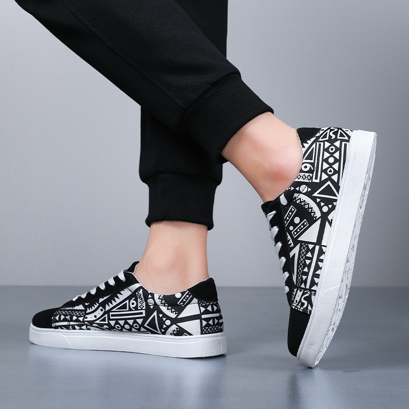 Chaussures décontractées pour homme baskets style hip hop basse_voghion.com