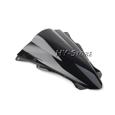 Suitable for Kawasaki Zx4R Zx25R 2020-2023 Modified Front Wind Deflector and Front Windshield Panel (Motorcycle front windshield) - black