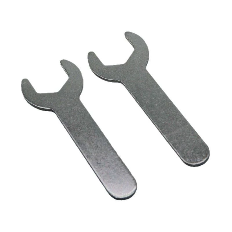 Manufacturer spot disposable wrench galvanized high-carbon steel wrench wholesale retail simple open-end wrench