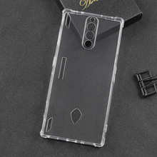 跨境适用于红魔8PRO透明防摔手机壳红魔7spro气囊保护套1.5mm加厚