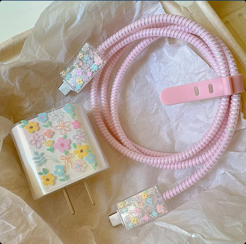 Aplicable para Apple 16pro cable de datos 15 protector de cargador iPhone 14 protector de cabeza de carga de teléfono móvil