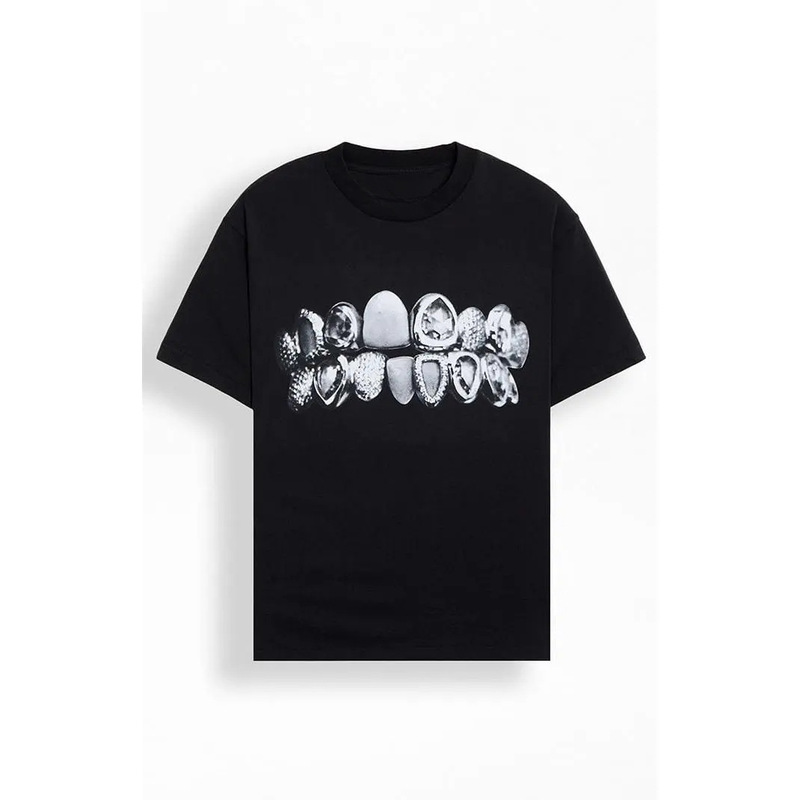 Cross-Border European Size Pacsun Men's Pusha t It's Almost Dry T-Shirt - Multi