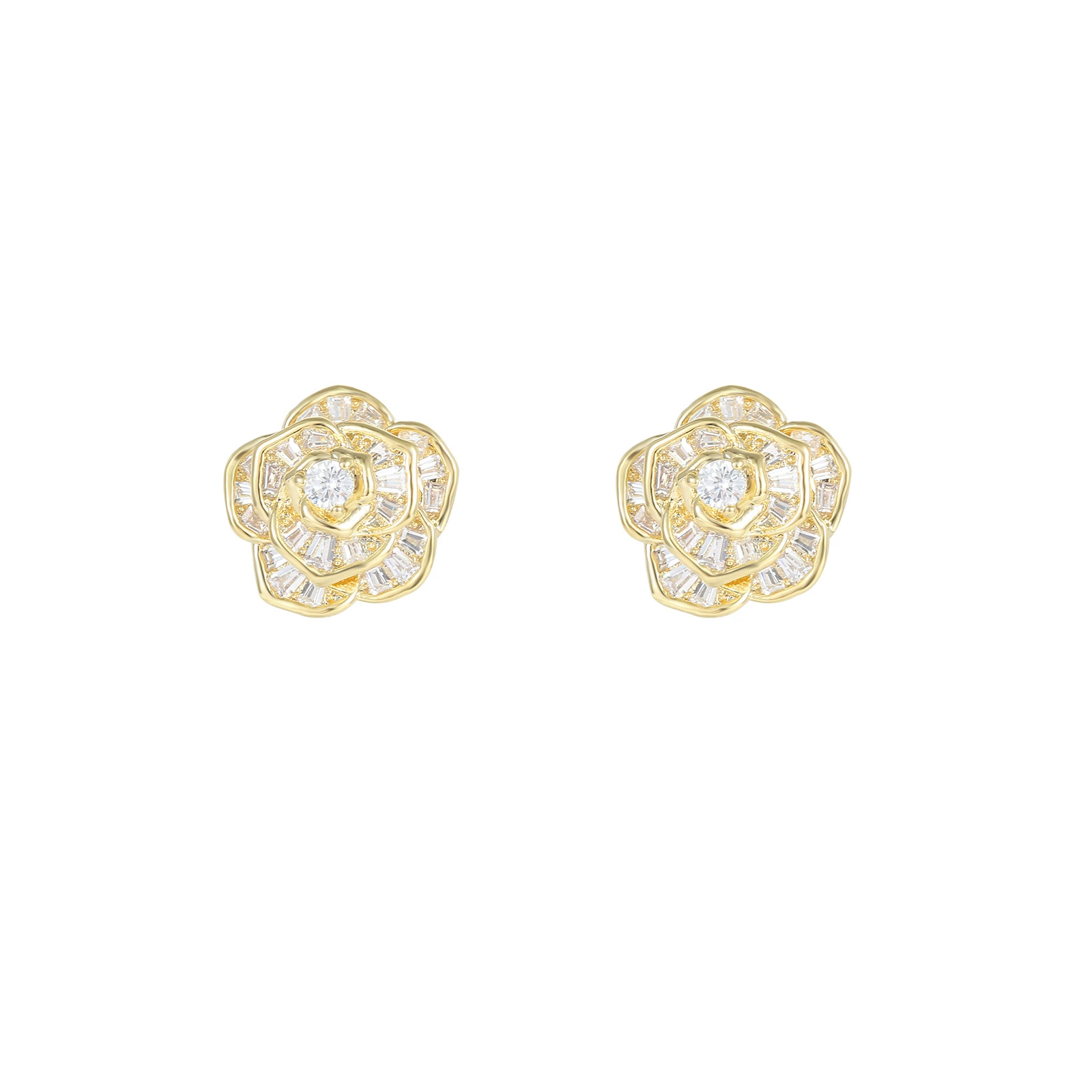 Маленький изысканный горный чай, серьги, модная серебряная игла