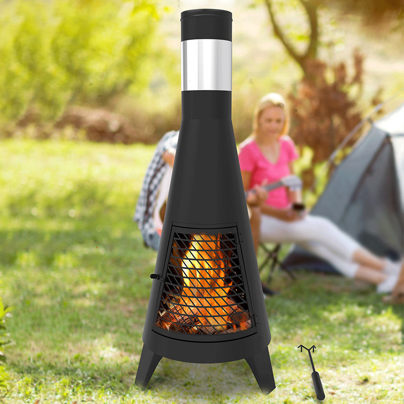 En stock transfronterizo patio leña estufa al aire libre Villa jardín fogata barbacoa estufa al aire libre leña de leña