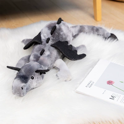 Toy Rainbow Lying Snow — Oyuncaq yastıqlar - gray-dragon-50cm025kg