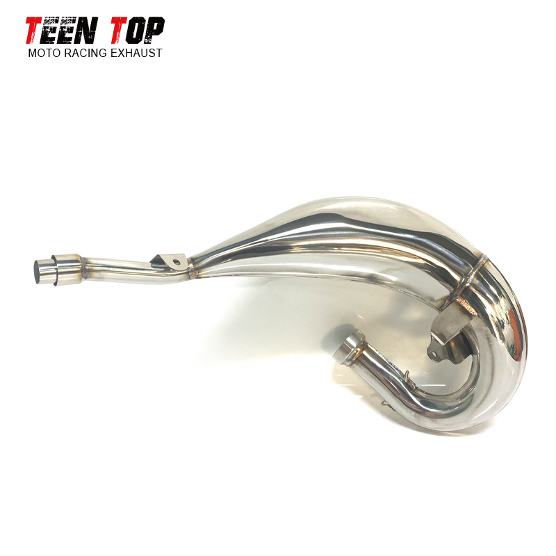 Suitable for Yamaha YZ125 YZ125X stainless steel full exhaust pipe for YZ125 two-stroke motorcycle 2022 model