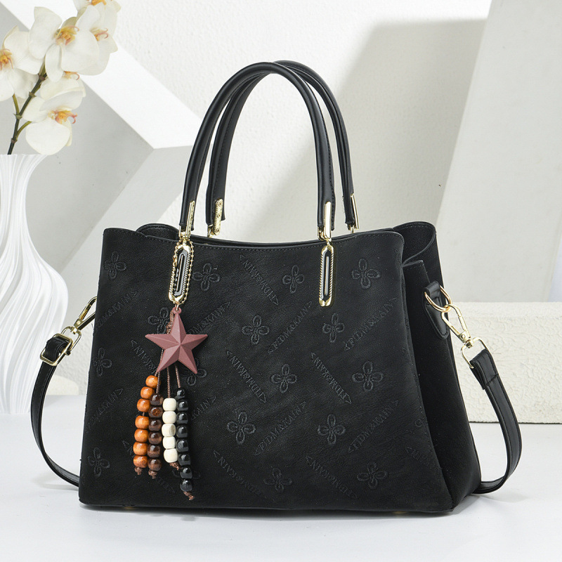 Hermosas estrellas colgantes bolsos de mano diarios ociosos de moda mochilas temperamento versátil bolsos de hombro Handbag