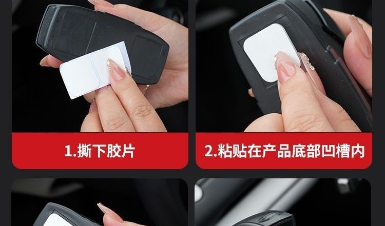 Unique car-mounted metal ashtray, anti-ash flying, 6-in-1 ashtray for car doors and interior, prevents ash from flying around, creative new design