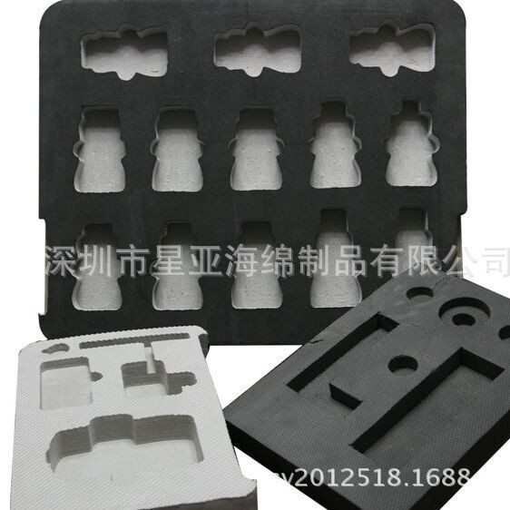 推荐防火彩色异形海绵背胶 环保海绵冲压点胶不脱胶 手表内包装绵