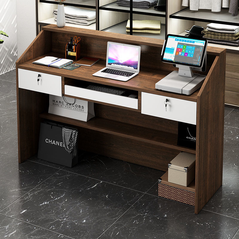Cashier Small Bar Table Simple Counter Company Front Desk Reception Desk Beauty Shop Clothing Store Milk Tea Shop Bar Table