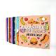 Cross-border new coloring book coloring book 40 food fruit cartoon graffiti children over 4 years old coloring book
