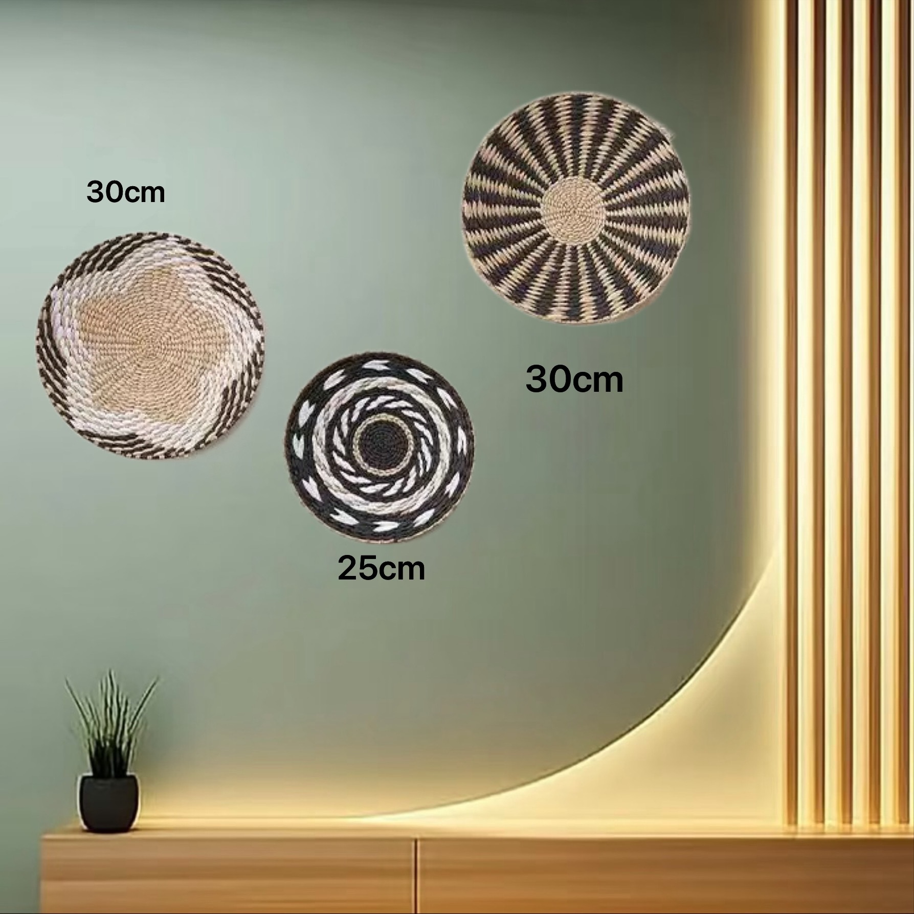 Decoración de Pared Tejida a Mano Estilo Pastoral para Restaurante y Paredes image 8