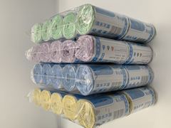 Thickened Back Harness Style Drawstring Trash Bag Household Handheld Disposable Multicolor Trash Bag Affordable Pack Factory