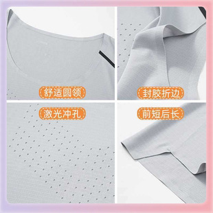 ✅ Summer Lightweight Sleeveless Quick-Drying Racing Marathon Vest Outdoor Sports Fitness Muscular Men's Waistcoat Racing Back