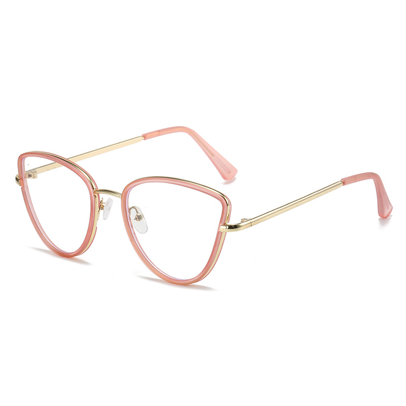 All-match female cat-eye glasses frame w...