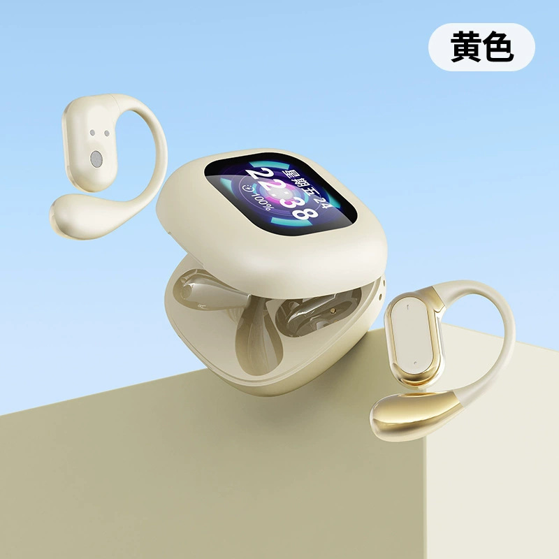 V8 ディスプレイ AI 翻訳 A9pro Bluetooth ヘッドセット ワイヤレス インイヤー ノイズ リダクション スライド カバー V20 ANC Huaqiangbei|undefined