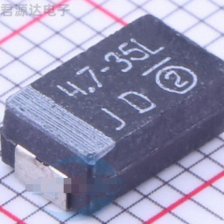 293D475X0035D2TE3描述4.7uF(475) ±20% 35V 钽电容