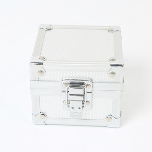 New Watch Box Aluminum Alloy Table Display Small Jewelry Box Display Box Suitable for Tool Instrument Box