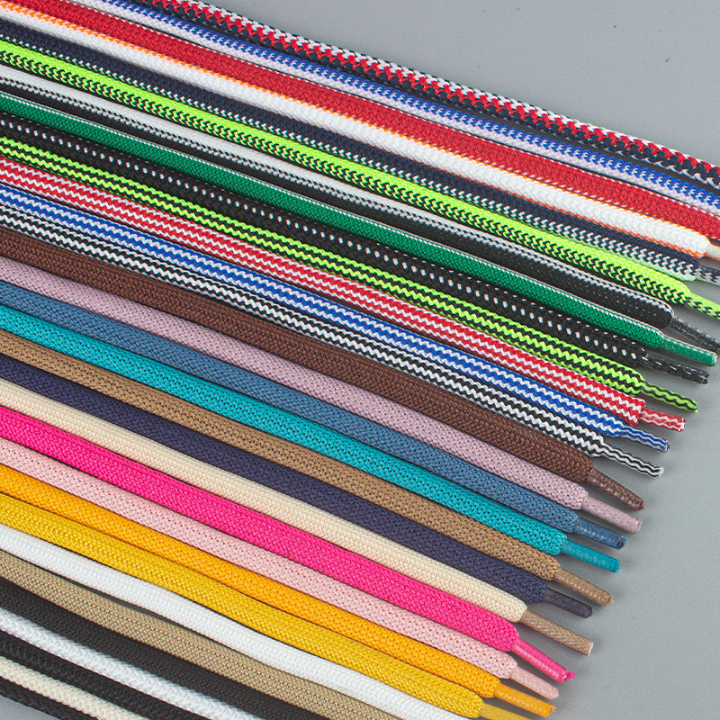 Manufactor supply Fancy crochet hook Round rope Trousers waist Hat rope clothing accessories DTY Shoelace Cong