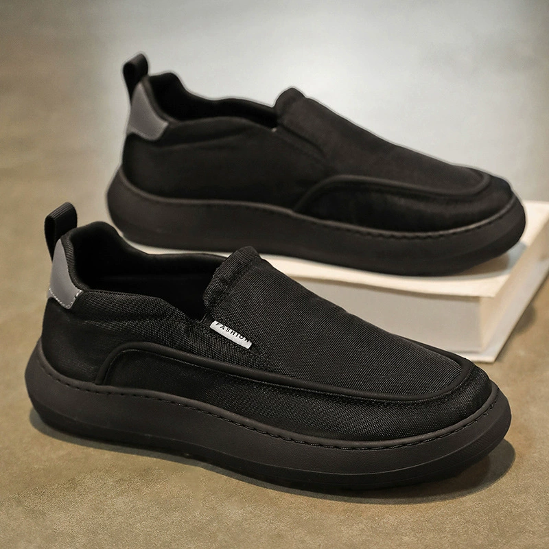 2025 новых летних лоферов, тканевых туфель, дышащих слипонов, мужских повседневных туфель, модная оптовая торговля за границей