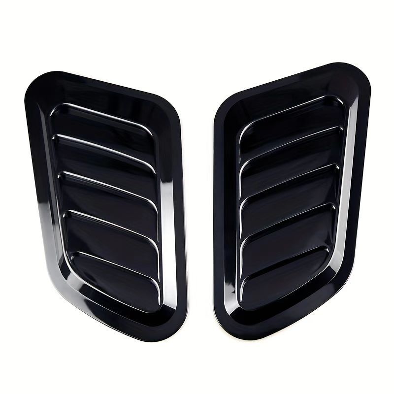 Car Simulation Shark Gill Fender Wing Modification Sticker Shark Fin Carbon Fiber Decorative Sticker Air Vent Sticker Factory