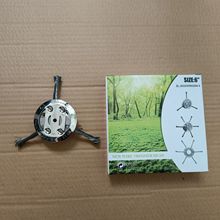 小型锂电钢丝打草头园林工具 割草机配件 钢丝除草轮割草刀片打草