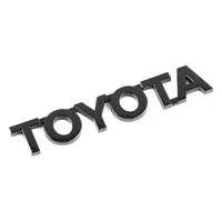 Подходит для TOYOTA английская буква логотип автомобиля TOYOTA Corolla Camry Tail Логотип АБС-пластик Покрытие знак