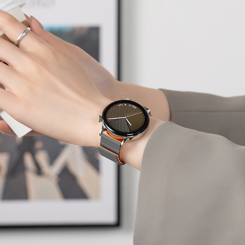 Huawei 社の時計 gt5 ストラップ新しい watch5 gt4 シリコーン磁気 watch3pro 男性と女性 41MM6 に適しています。|undefined