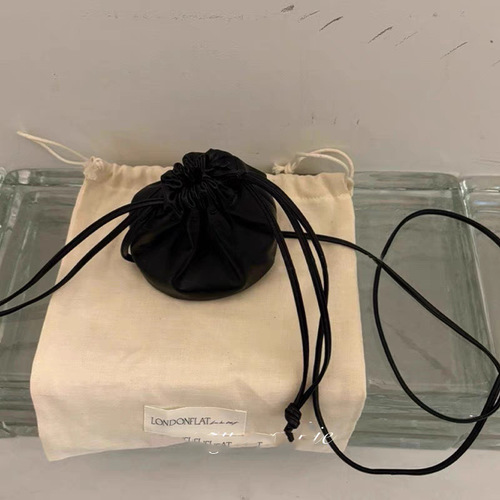 Korean mini bucket bag creative crossbody hanger coin wallet accessories soft small bag