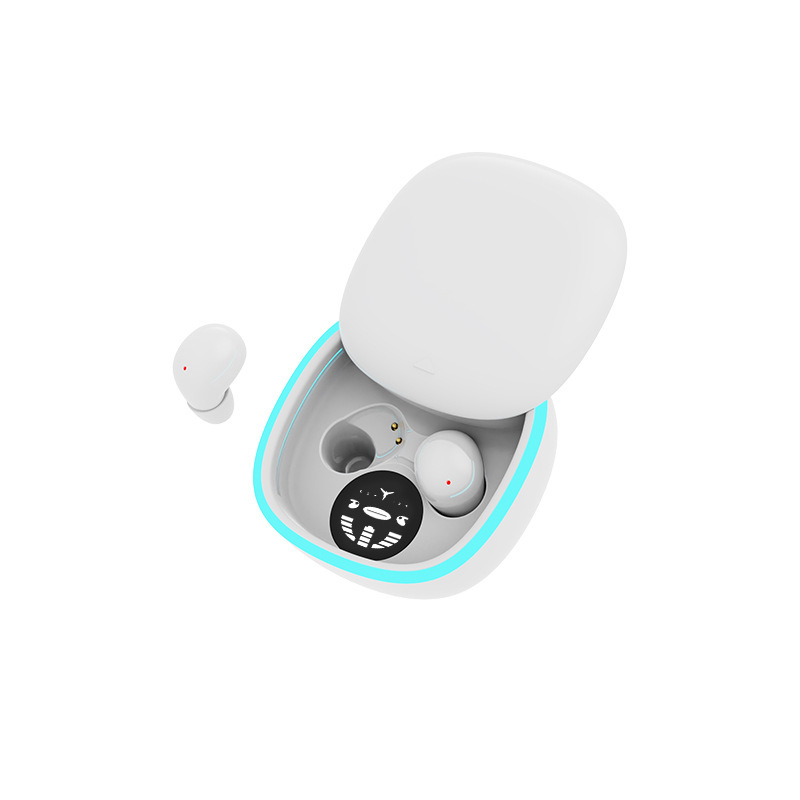 新品SK26睡眠蓝牙耳机跨境爆款私模TWS双入耳式5.4新型滑盖充电仓|undefined