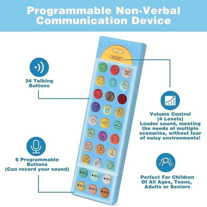 Autismo transfronterizo Dispositivos AAC Herramientas de comunicación Trastornos del habla Rehabilitación de niños adultos Juguetes con autismo