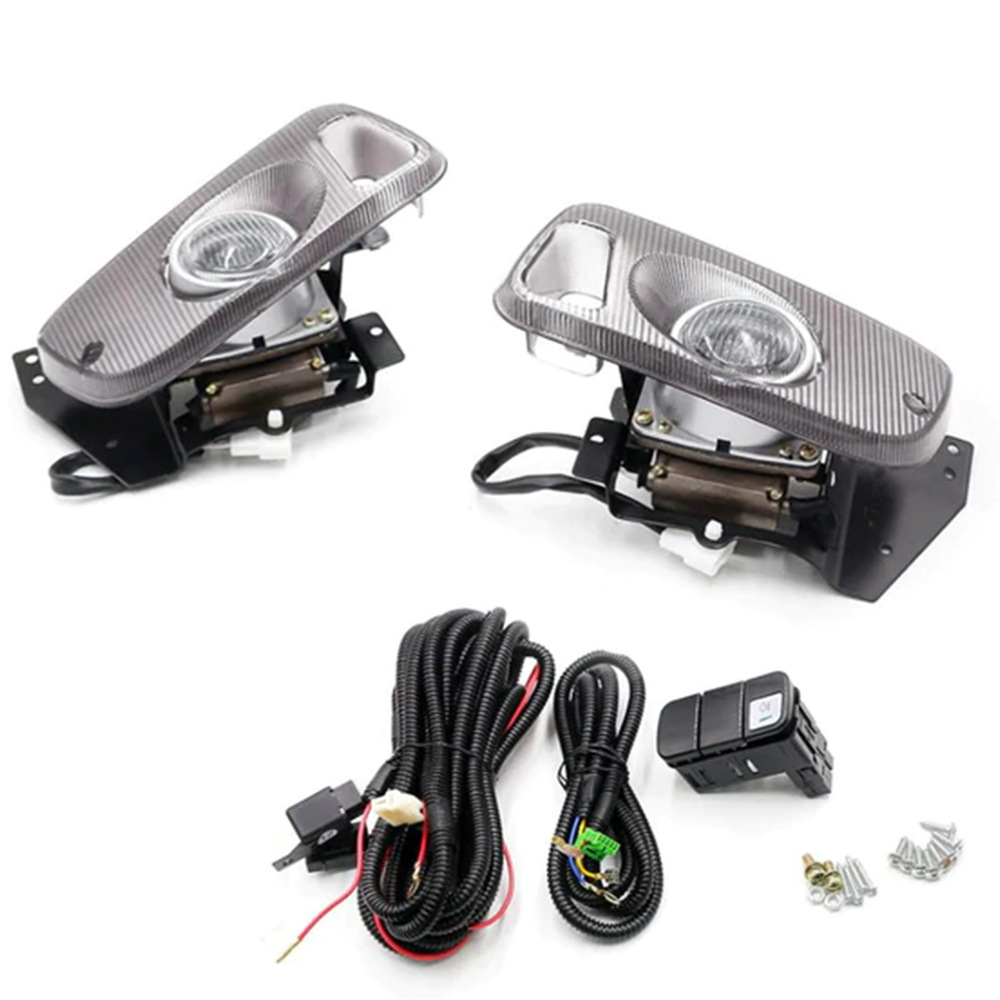 Aplicable a 92 / 93 / 94 / 95 viejo Civic de doble puerta lámpara de niebla delantera lámpara de barra de luz de conducción diurna lámpara de niebla