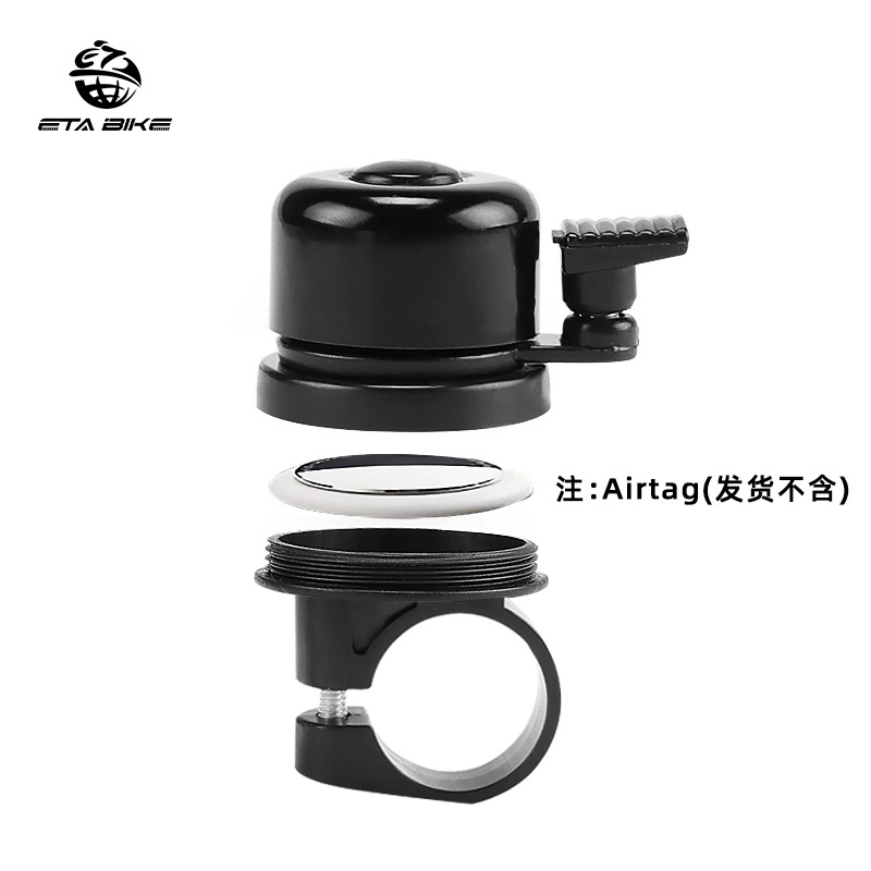 Велосипедный звонок с GPS-трекером и защитой от кражи, алюминиевый звонок для горного велосипеда, звонок-пульт для велоспорта