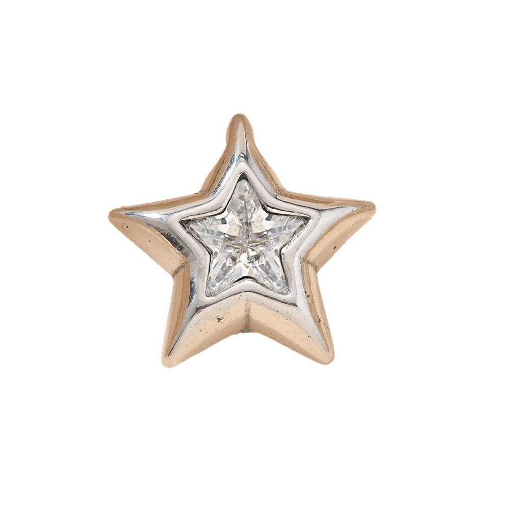 Un colgante europeo y americano explosión fundición de geometría estrella de zircon collar accesorios colgante diy fabricantes de joyas de acero inoxidable