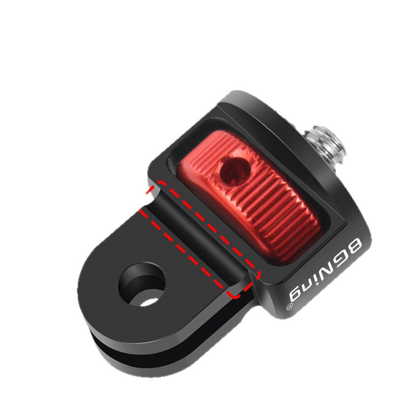 适用OSMO360/GoPro运动相机转接头1/4固定座大疆配件360旋转调节|undefined